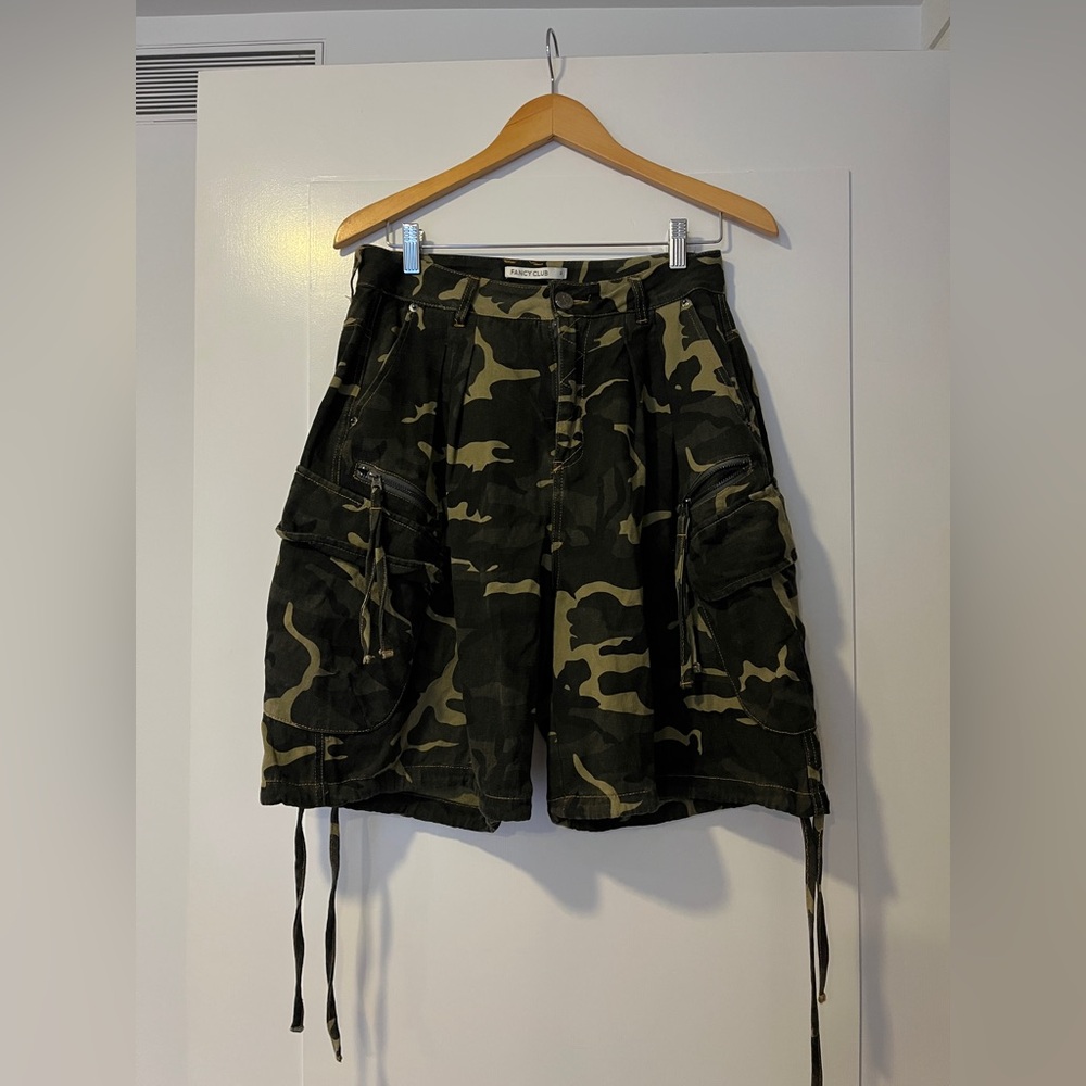Utility Camo Cargo Shorts